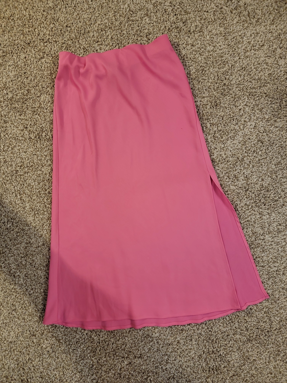 A new day - Rose Pink  Skirt with Side Slit
